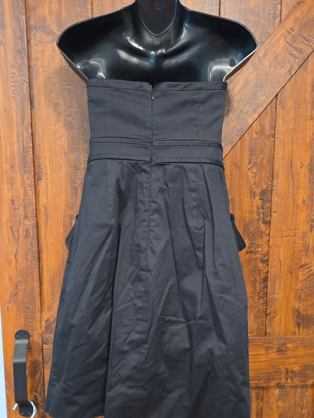 J.Crew Black Strapless Dress 4